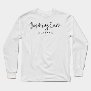 Birmingham Alabama Bham Long Sleeve T-Shirt